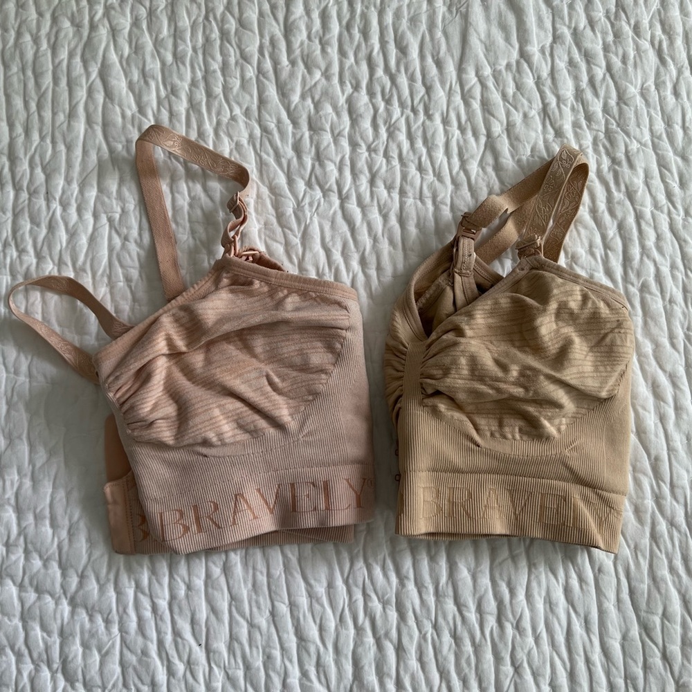 2 Kindred bravely nursing/pumping bra size M
